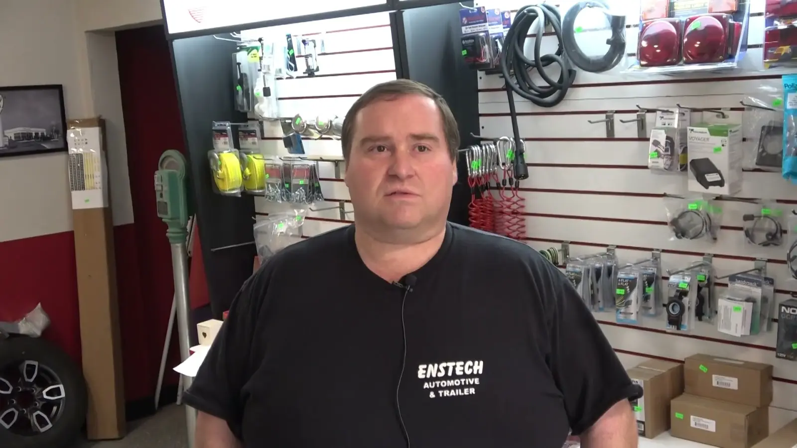 Michael Enzlo from Enstech Automotive and Trailer